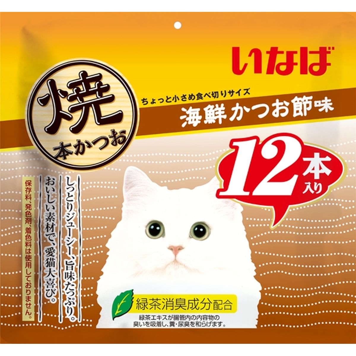 1周年記念イベントが いなばペットフード 焼本かつお12本入り海鮮かつお節味12本×12 fucoa.cl