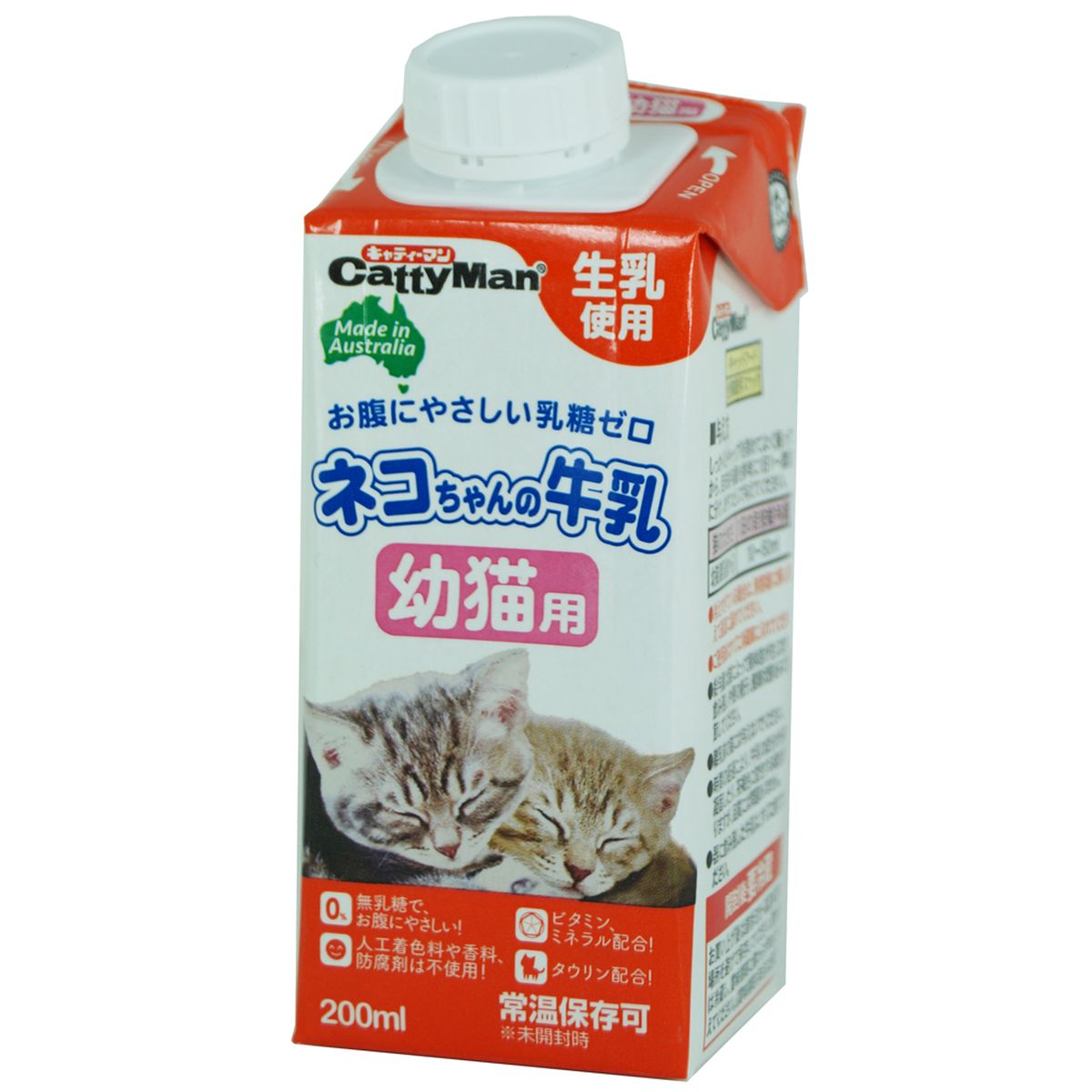 ドギーマンハヤシ ネコちゃんの牛乳幼猫用200ml×24