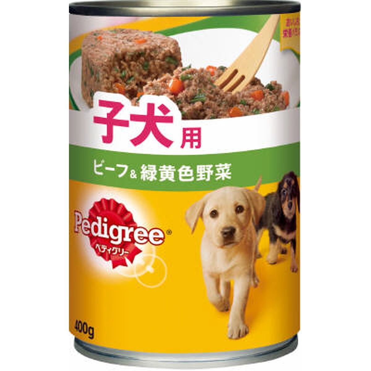 マースジャパンリミテッド ペディグリーチャム子犬用 スタンダード なめらかビーフ野菜入り400g×24袋 5,779円