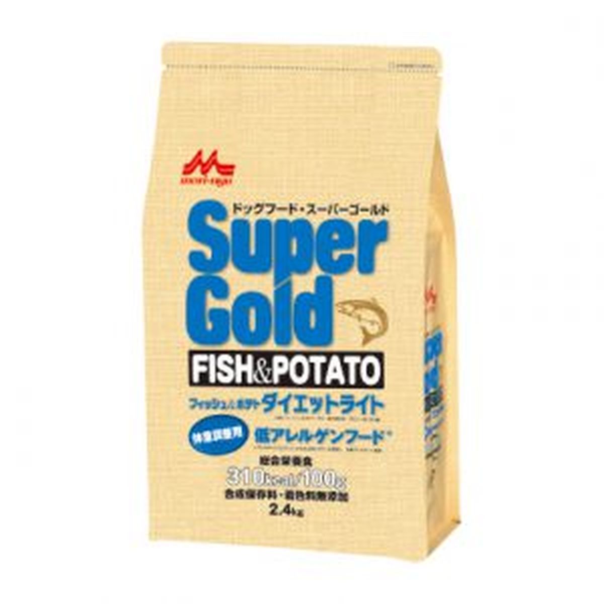 森乳サンワールド スーパーゴールド フィッシュ＆ポテト ダイエットライト800g×12袋