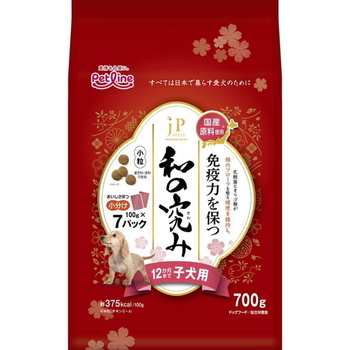 JPスタイル和ノ究ミ小粒子犬用 700g×10