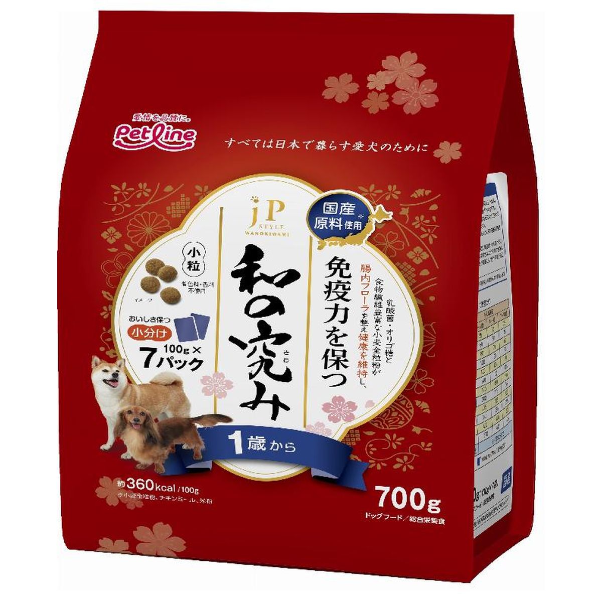 JPスタイル和ノ究ミ小粒1歳 700g×10