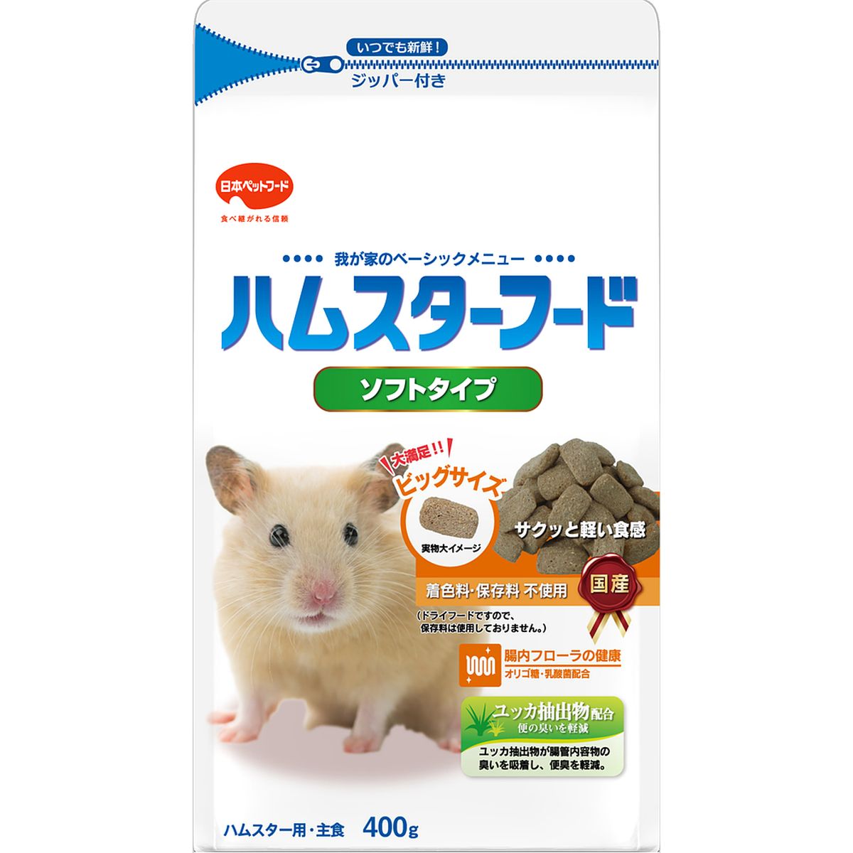 ハムスターフード ソフトタイプ 400g×12