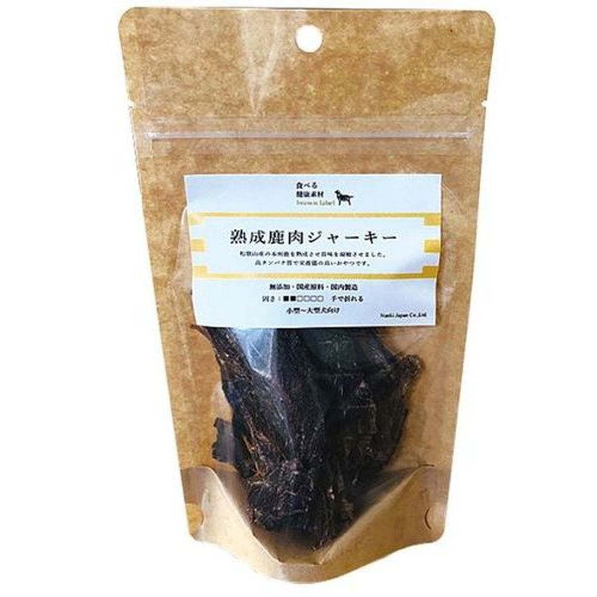 食ベル健康素材熟成鹿肉ジャーキー 30g×30