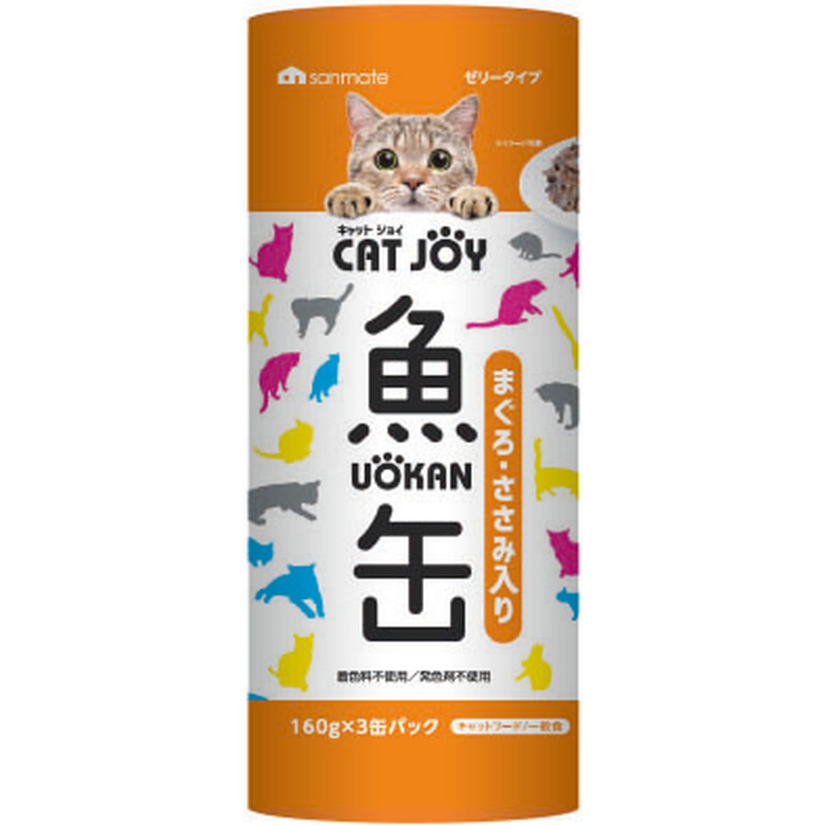 CATJOY 魚缶マグロ･ササミ入リ 160g×3P×18