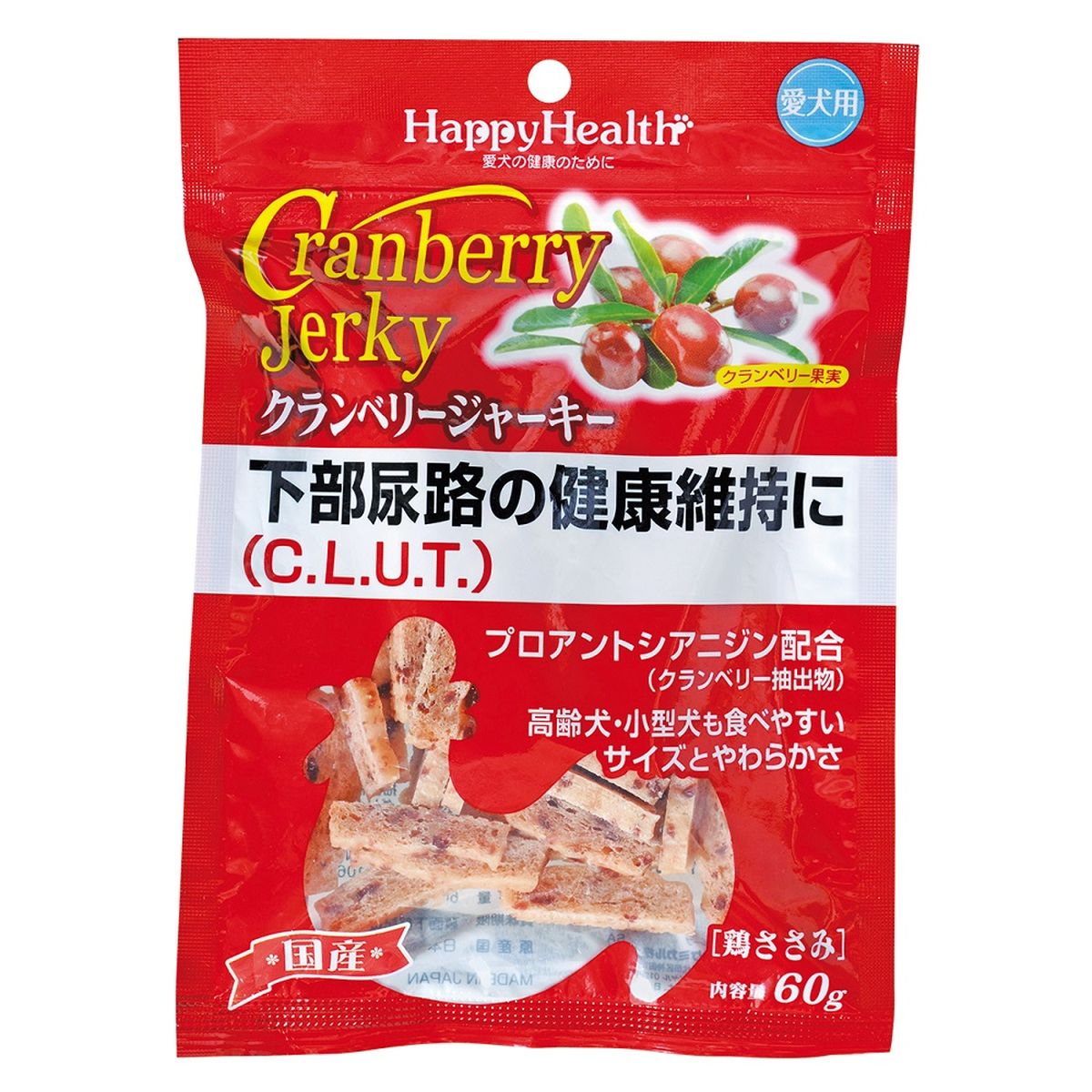 クランベリージャーキー 愛犬用 60g×40