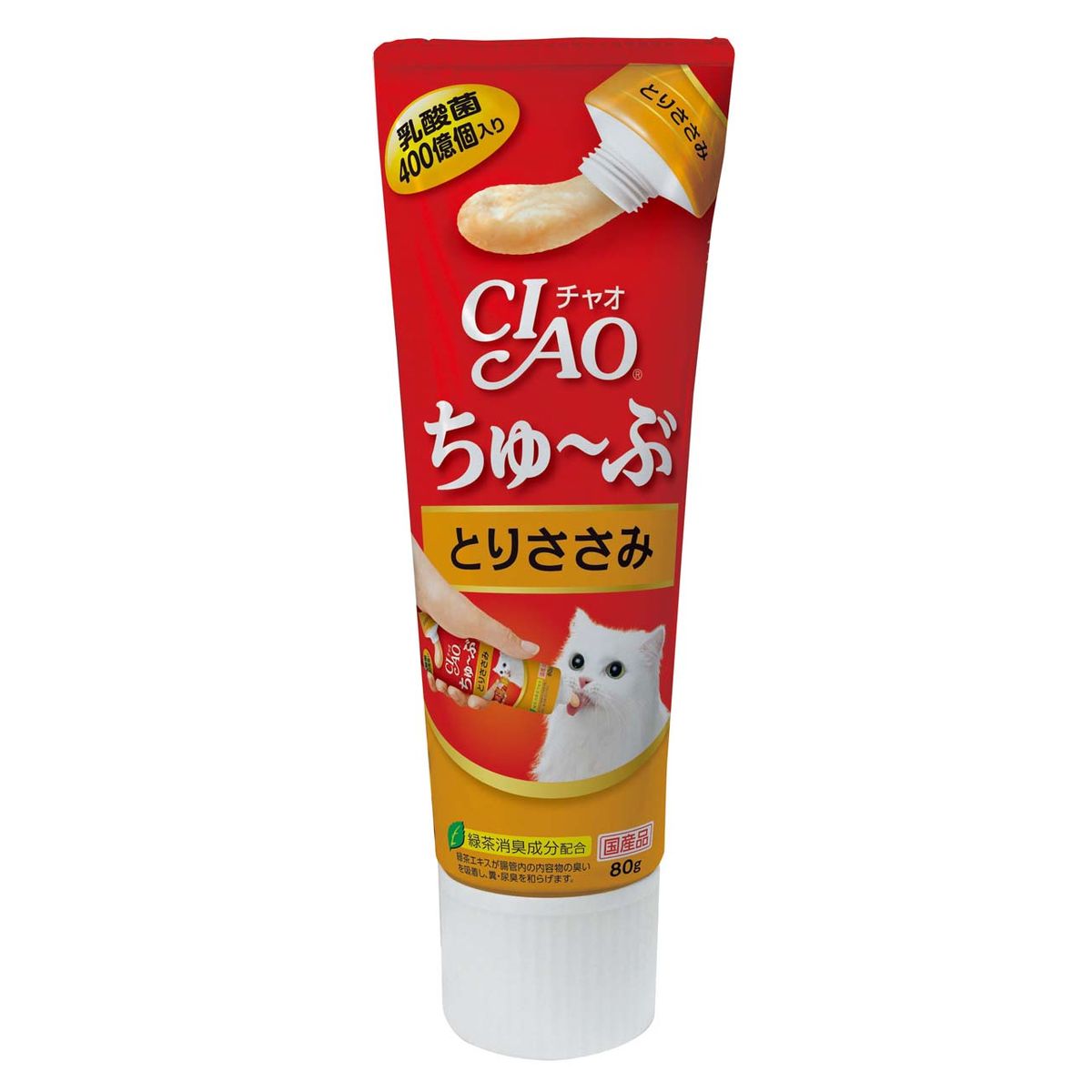 チャオチューブトリササミ 80g×48