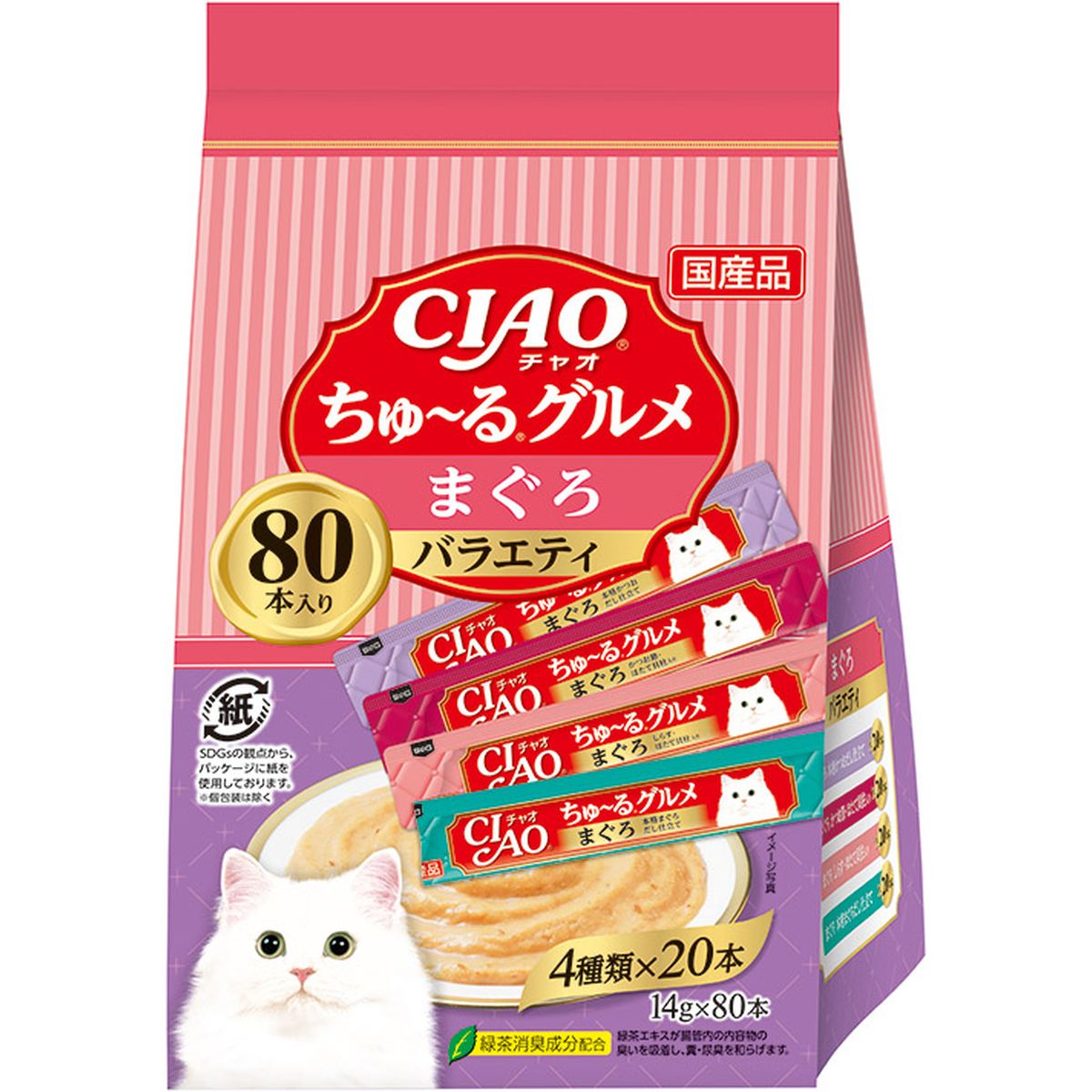 CIAO チュール マグログルメバラエティ 14g×80本×6|ひかりTVショッピング 店