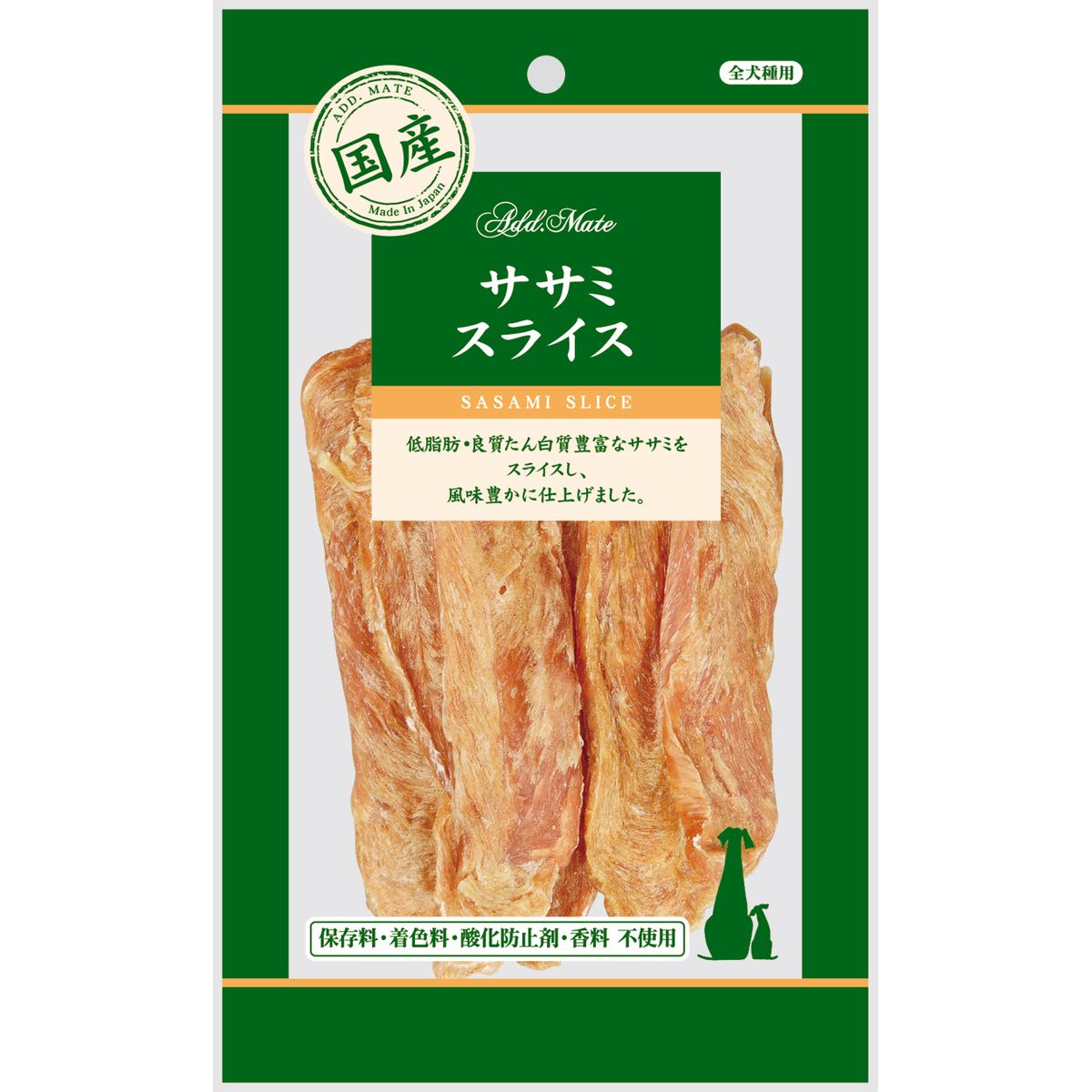素材トリーツ ササミスライス 6枚入×60