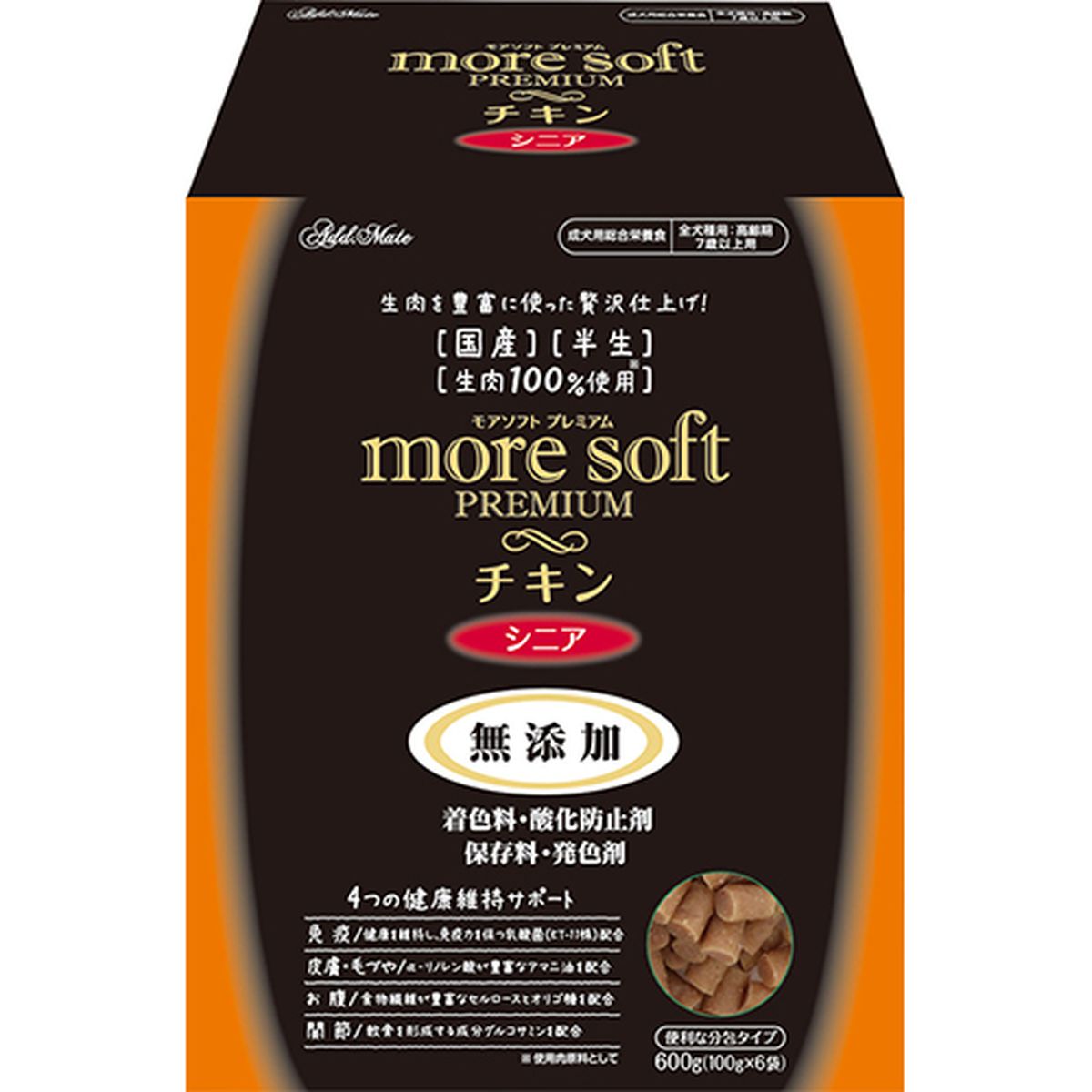 more soft プレミアム チキン シニア 600g×12 19,161円