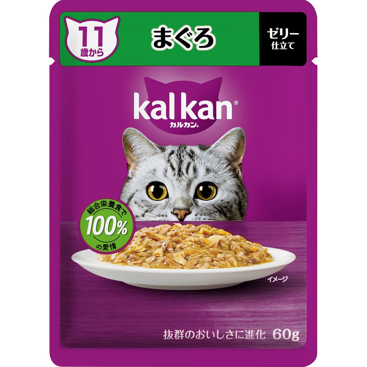 マースジャパンリミテッド カルカンパウチ 11歳から まぐろ 60g×120