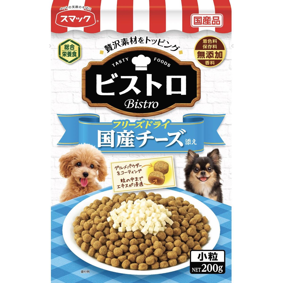 スマック ビストロフリーズドライ国産チーズ添え200g×18