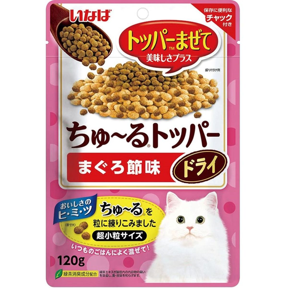 いなばペットフード ちゅ~るトッパードライ まぐろ節味 120g×48