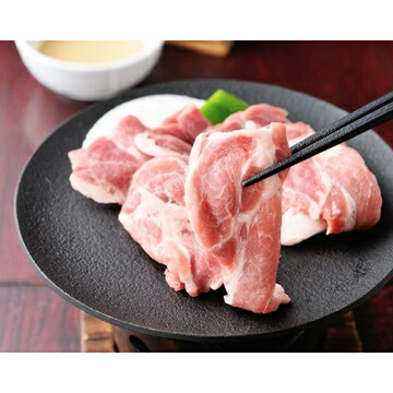 長野県農協直販南信ミートパックセンター 【冷凍】信州ＳＰＦ豚焼肉セット600g【肩ロース300g・ロース300ｇ 各1パック】