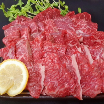 食肉の店福田屋 【冷凍】信州プレミアム牛　肩・モモ　焼肉用　500g(肩250g、モモ250g)