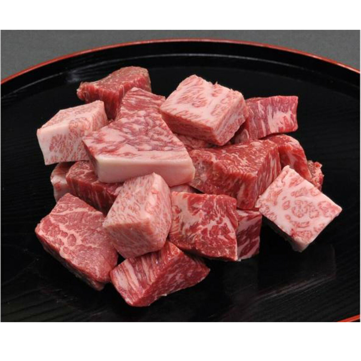まるよし 【冷凍】松阪牛サイコロステーキ(ブレンド)400g