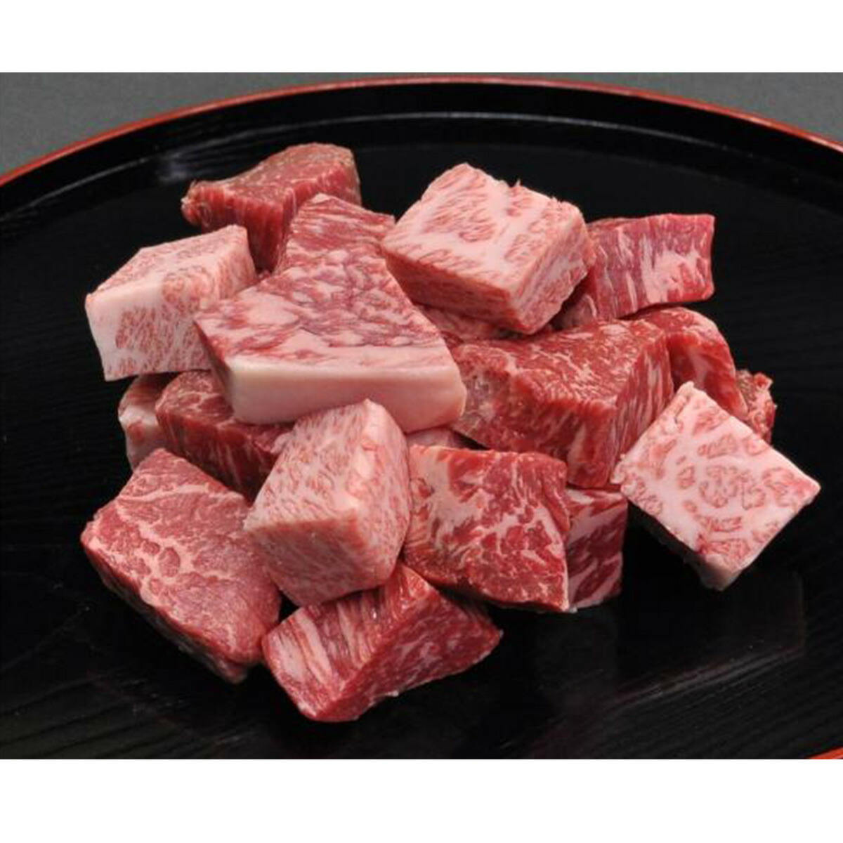 まるよし 【冷凍】松阪牛サイコロステーキ(ブレンド)600g