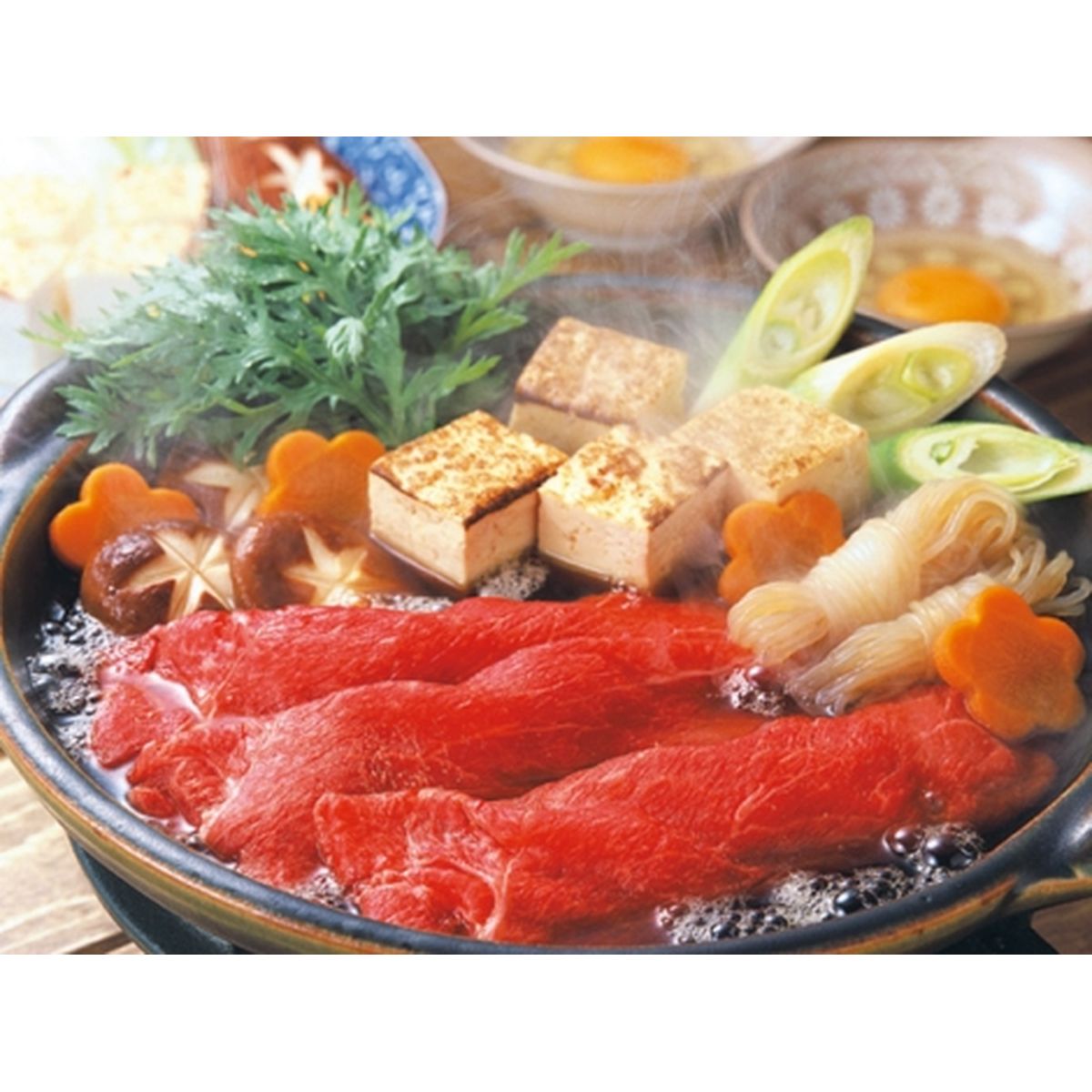 キングマカデミアン 【冷凍】認証近江牛 肩ロース すきやき肉 200g