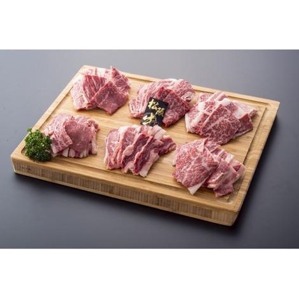 株式会社アスモトレーディング 【冷凍】松阪牛　焼肉用　肩肉・バラ肉1.2kgセット(200g×6パック)