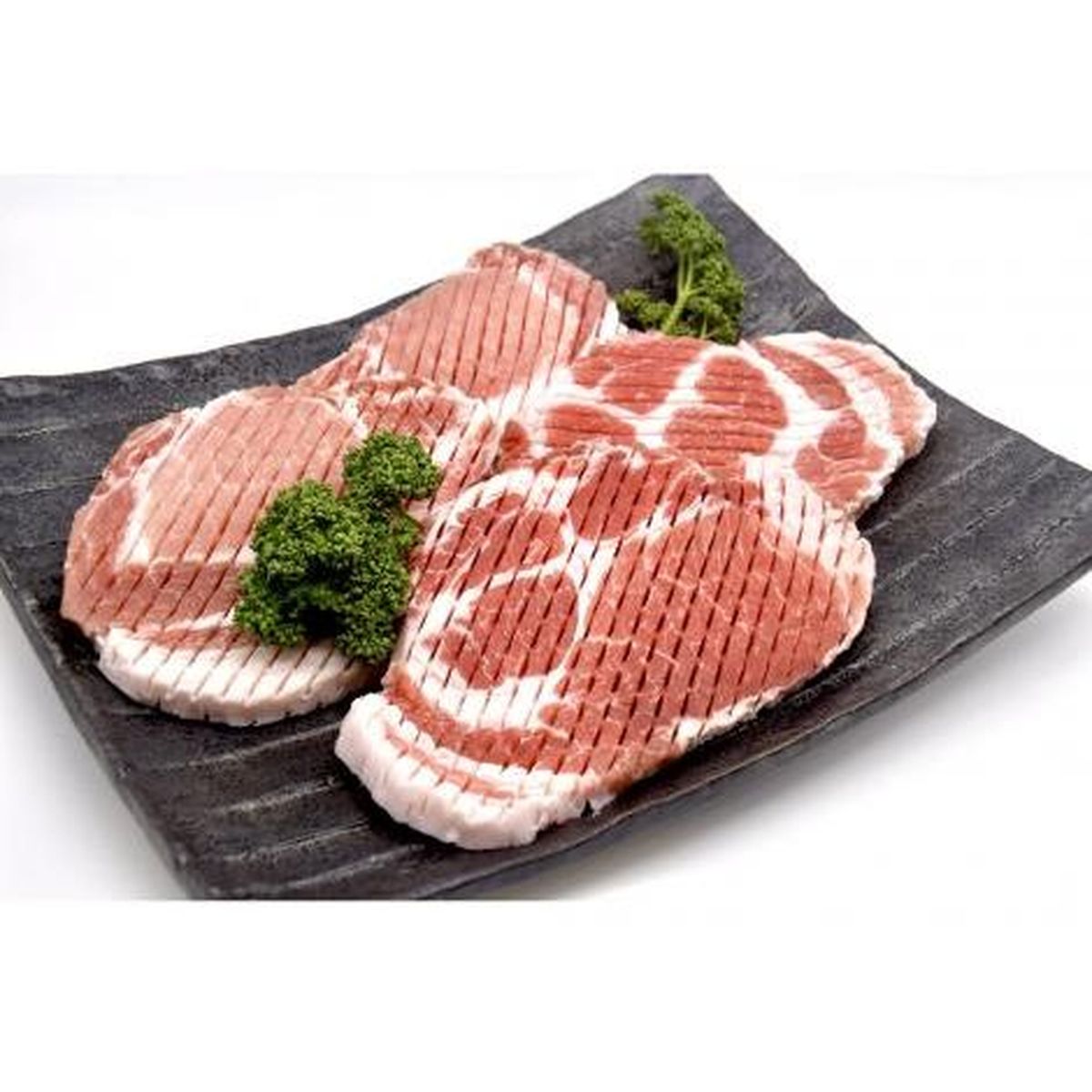 松阪豚専門店 まつぶた 【冷凍】松阪豚　ステーキセット(松阪豚ロース180g・肩ロース180g　各2枚)