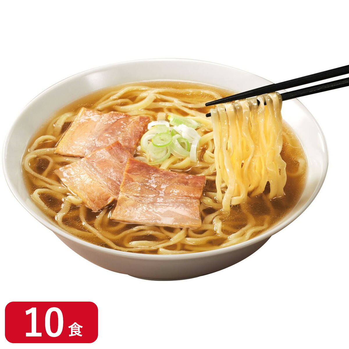 【冷凍】お水がいらない喜多方ラーメン坂内497g×10食