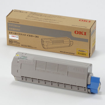 OKI トナーカートリッジ(大) イエロー (C612dnw) TC-C4DY2