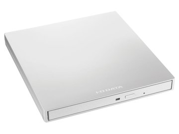 I-ODATA Type-C対応 ポータブルDVDドライブ ホワイト DVRP-UC8W