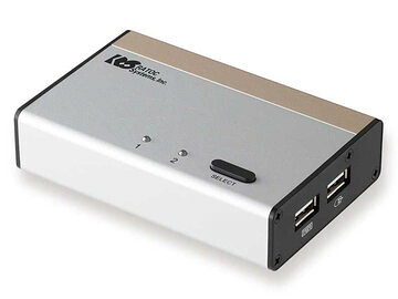 ラトックシステム DVIパソコン切替器(2台用) RS-230UDA