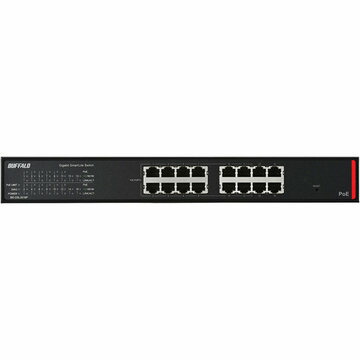 バッファロー 法人向け Giga PoE L2 スマートLiteスイッチ 16ポート BS-GSL2016P