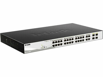 D-Link DGS-1210-28MP ギガビットL2スマートスイッチ DGS-1210-28MP/F4