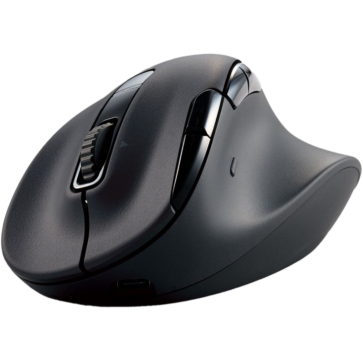 エレコム マウス/右手用/XL/BT/無線/8ボタン/充電式/ブラック M-XGXL50MBSKBK