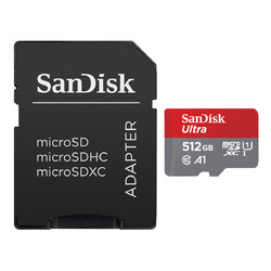 サンディスク Ultra microSDXC UHS-Iカード 512GB SDSQUAC-512G-JN3MA