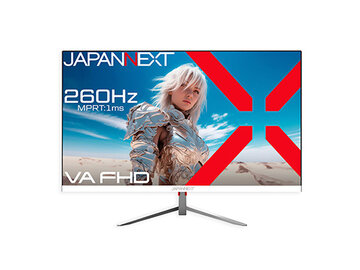 JAPANNEXT 液晶ディスプレイ 24.5型/1920×1080/ホワイト JN-V245FHDR260-W