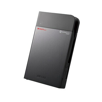 バッファロー 法人向強制暗号化VC耐衝撃ポータブルSSD 2TB SSDS-PZ2.0EV
