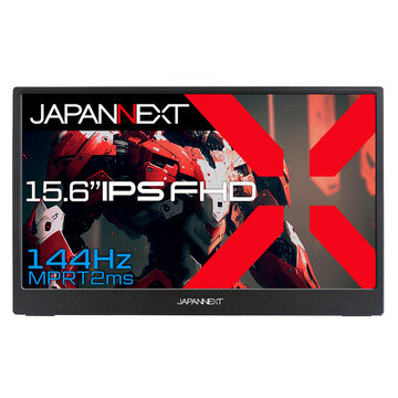 JAPANNEXT ゲーミングディスプレイ 15.6型/1920×1080/ブラック JN-MD-156i144FHDR