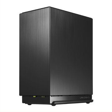 外付けハードディスク・ドライブ I-O DATA HDL2-AA2W 2TB NAS 高性能デュアルコアCPU搭載の超高速NASに2ドライブモデルが登場