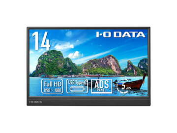 アイオーデータ モバイルディスプレイ 14型/1920×1080/ブラック LCD-YC141DX|ひかりTVショッピング 店
