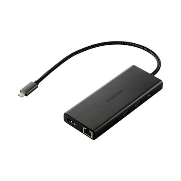 エレコム Type-Cドッキングステーション/Ax4/Cx2/HDMI(4K60Hz) DST-100BPBK