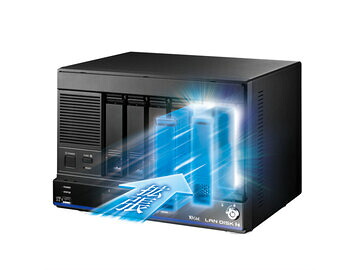 アイ・オー・データ機器 法人向け4ドライブNAS 5年保証 8TB HDL4-HB08EX