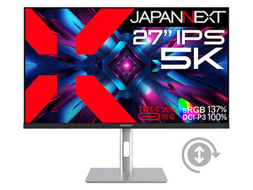 JAPANNEXT 液晶ディスプレイ 27型/5120×2880/ブラック JN-IPS275K-HSPC9
