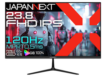 JAPANNEXT ゲーミングディスプレイ 23.8型/1920×1080/ブラック JN-IPS238G120F-C6