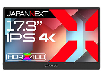 JAPANNEXT 液晶ディスプレイ 17.3型/3840×2160/ブラック JN-MD-IPS173U|ひかりTVショッピング 店