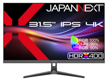 JAPANNEXT 液晶ディスプレイ 31.5型/3840×2160/ブラック JN-IPSB315U
