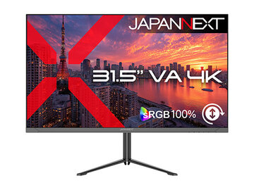 JAPANNEXT 液晶ディスプレイ 31.5型/3840×2160/ブラック JN-V315U2-HSP