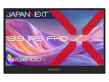 JAPANNEXT 液晶ディスプレイ 13.3型/1920×1080/ブラック JN-MD-IPS133F