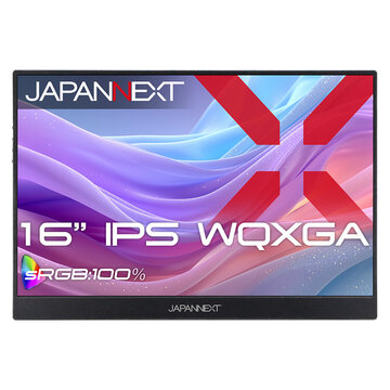 JAPANNEXT 液晶ディスプレイ 16型/2560&times;1600/ブラック JN-MD-IPS16WX｜ひかりTVショッピング　店