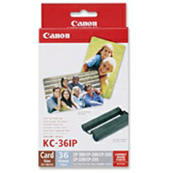 キヤノン カラーインク/ペーパーセット KC-36IP 7739A001｜ひかりTVショッピング　店