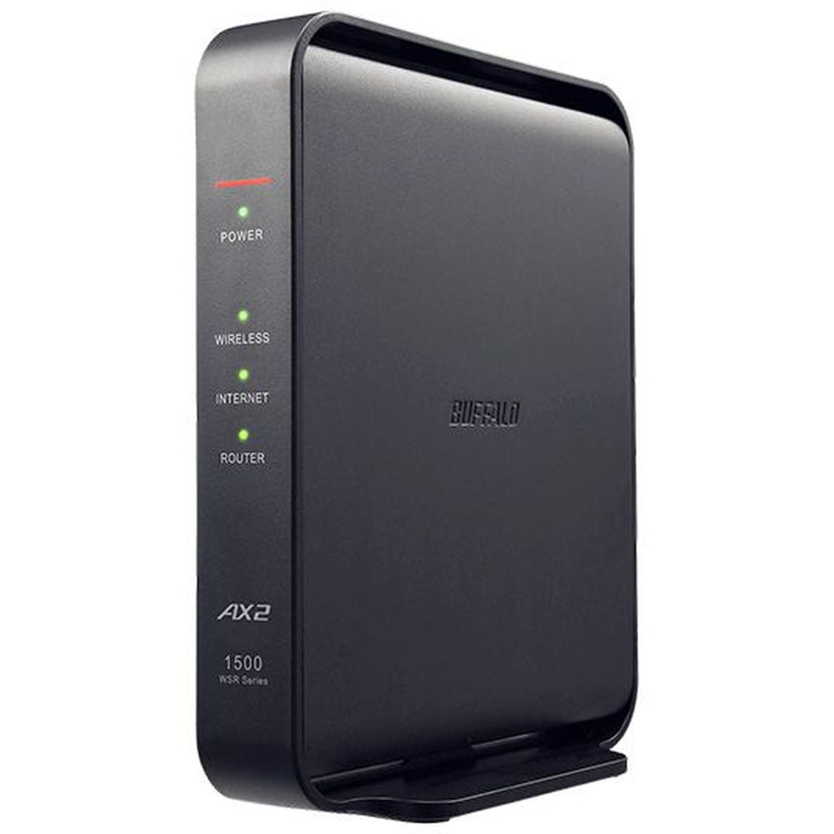 BUFFALO バッファロー AirStation 無線LAN Wi-fiルーター Wi-Fi 6 11ax/ac/n/a/g/b 1201+300Mbps IPV6対応 EasyMesh対応 WSR-1500AX2L/D画像