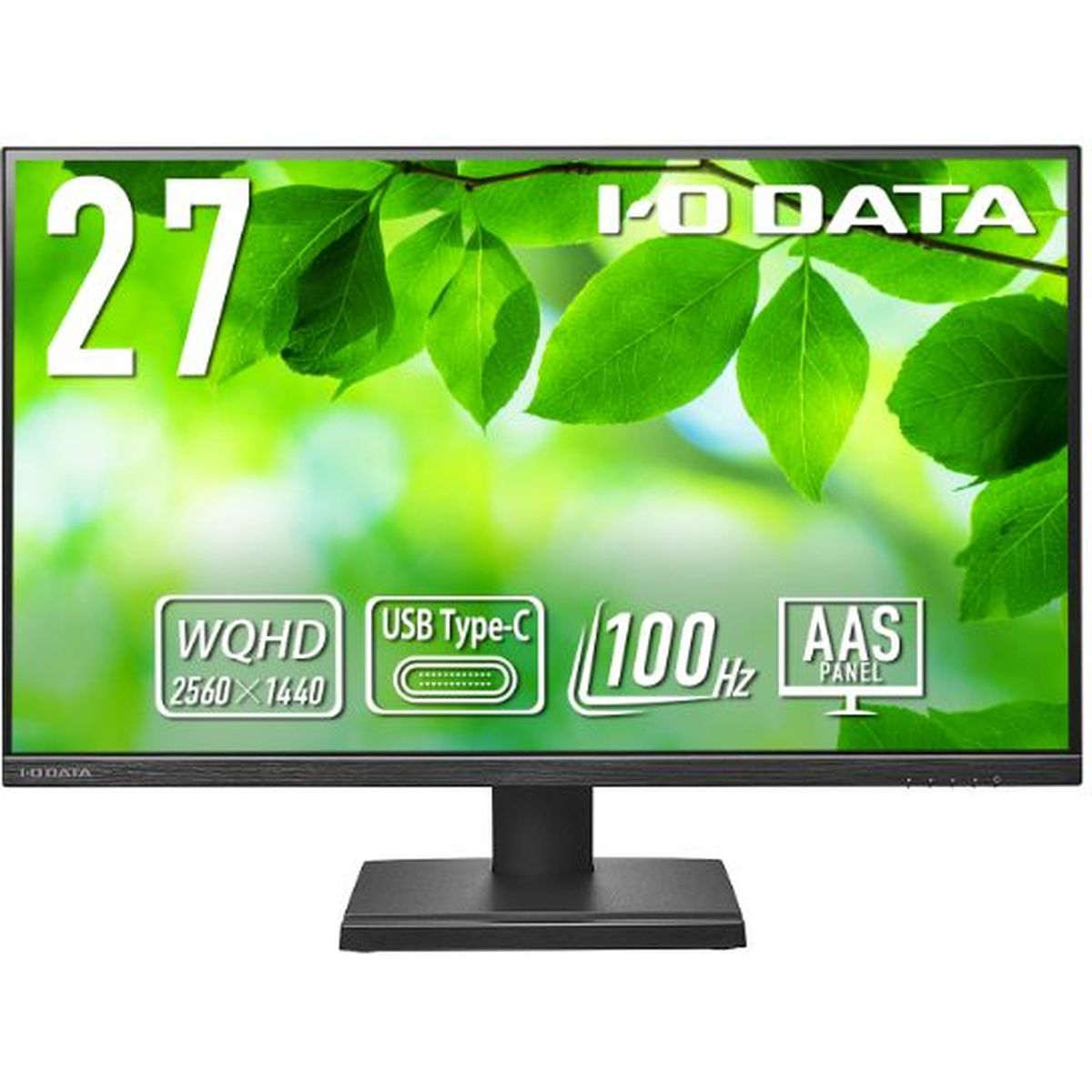 アイ・オー・データ機器 液晶ディスプレイ 27型/USB-C/WQHD/100Hz EX-CQ270SA