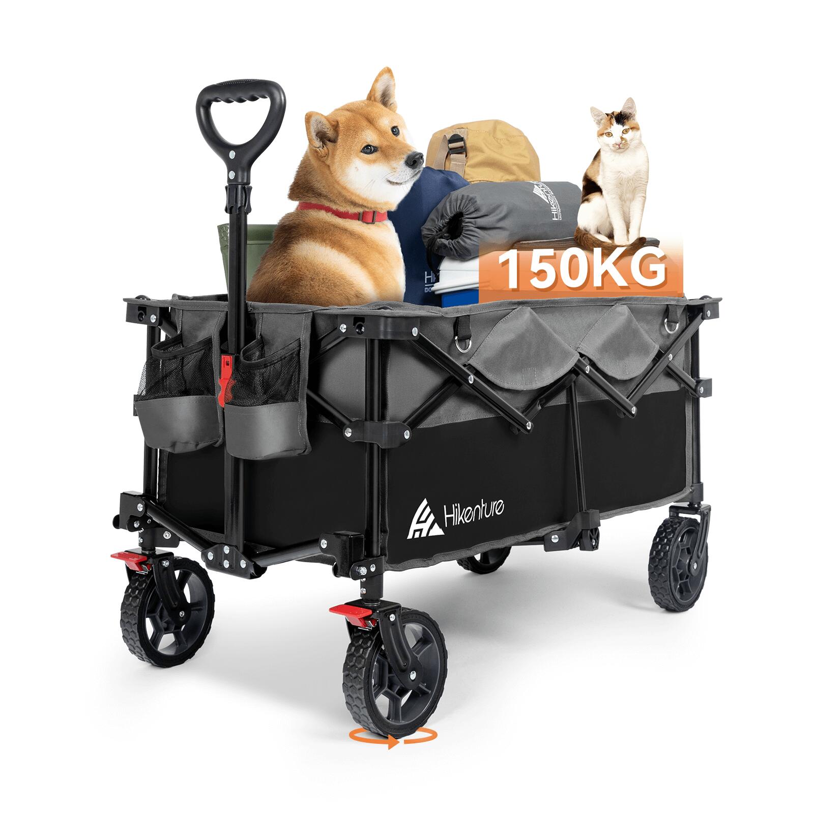 楽天市場】Hikentureキャリーワゴン【2025新登場】自立収納アウトドアワゴンミニ超軽量4.7kg 大容量100kg高耐荷重 子供乗せれるキャンプカートワンタッチ展開&収納持ち運び便利コンパクトキャリーカート… : HiT Creations Hikentureキャリーワゴン【 2025新登場】自立収納 ...